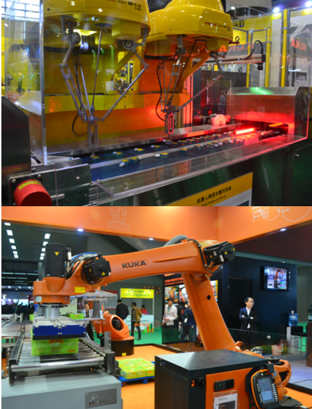 2015廣州國際工業自動化與包裝展——樓上樓下 比拼機器人與自動化
