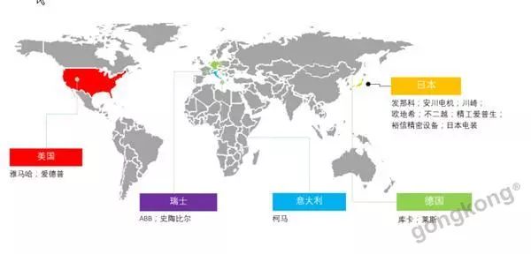 中國工業機器人專利布局量位居全球首位