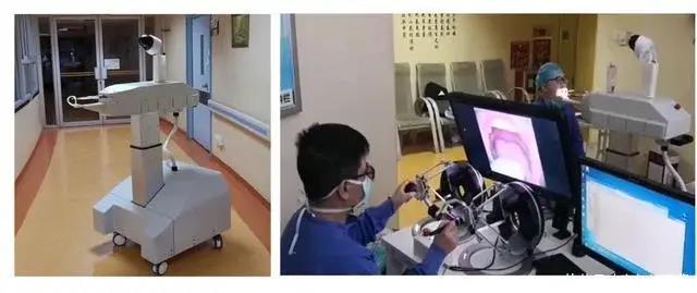 鐘南山院士團隊與沈自所研發的咽拭子機器人