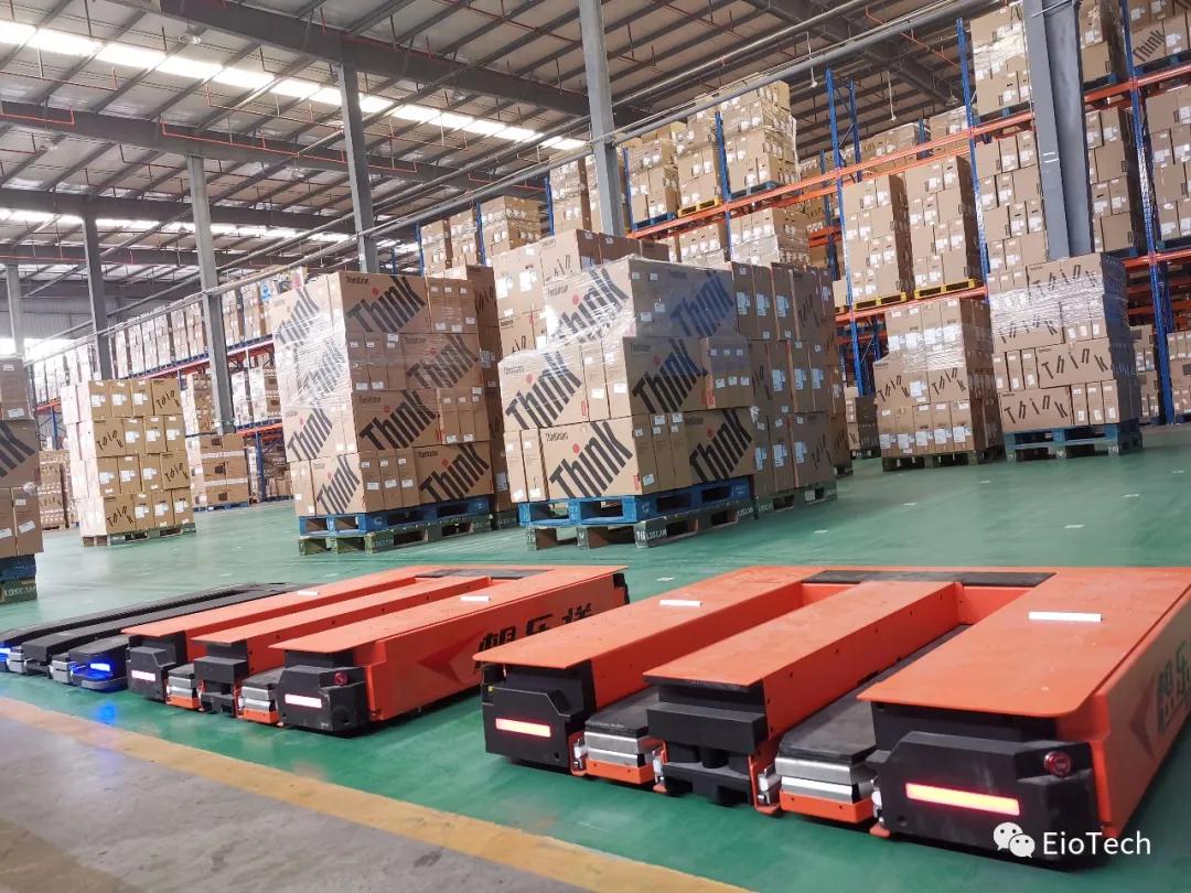 出場即出彩，易博特托盤機(jī)器人首單落戶聯(lián)想電腦