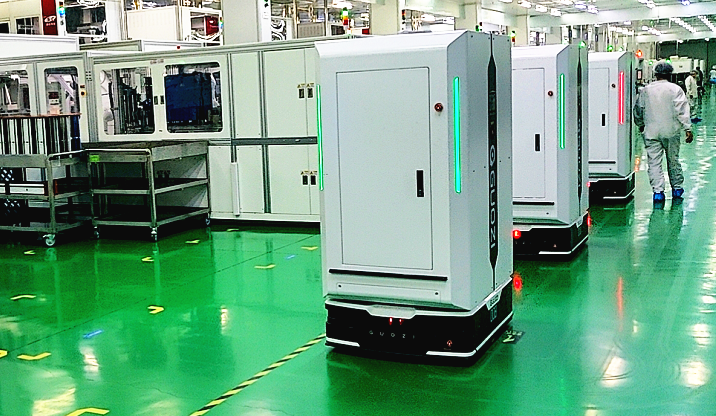 案例解析 | 國自光伏行業晶硅電池生產線智能搬運解決方案