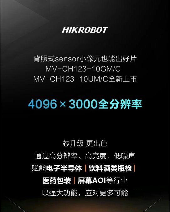 小像元也能出好片：?？禉C器人新一代12MP分辨率背照式相機，畫質、功耗全面升級